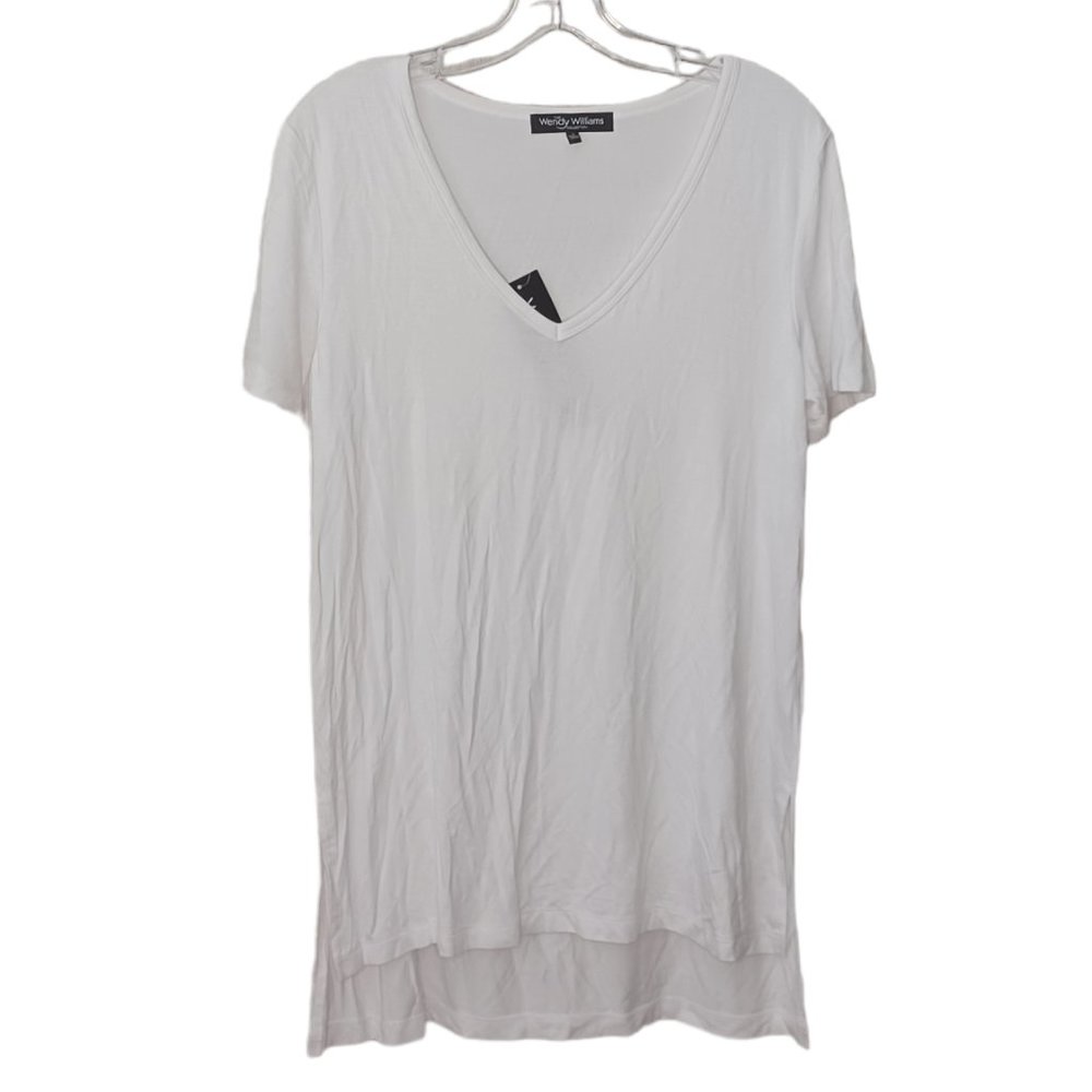 Wendy Williams Collection White Top Size Small NWT